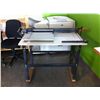 Image 1 : MOBILE LAYOUT/CUTTING TABLE & SMALL PAPER CUTTER