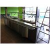 Image 1 : STAINLESS STEEL 14FT X 38" HOT & COLD BUFFET