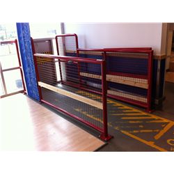RED CART CAGE WITH GATE