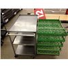 Image 1 : STAINLESS STEEL CART & GREEN CART
