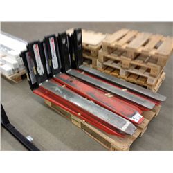 PALLET OF FORKLIFT FORKS