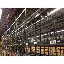 10 BAYS OF BLACK REDIRACK PALLET RACKING WITH