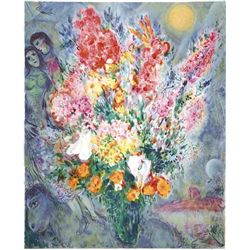Marc Chagall  Original Bouquet 