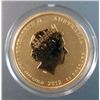 Image 2 : 2012 AUSTRALIAN 1/10th OUNCE .999 GOLD, DRAGON, BEAUTIFUL PROOF COIN