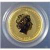 Image 2 : 2012 AUSTRALIAN 1/20th OUNCE .999 GOLD DRAGON, BEAUTIFUL PROOF COIN
