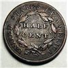 Image 2 : 1835 HALF CENT VF MINOR MARK OBV.