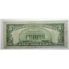 Image 2 : 1934D $5 silver certificate  STAR NOTE  VG/F