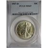 Image 1 : 1947-D WALKING LIBERTY HALF DOLLAR PCGS MS65