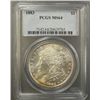 Image 3 : 1883 MORGAN SILVER DOLLAR, PCGS MS64 SUPER
