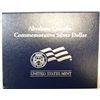 Image 2 : 2009 Abraham Lincoln Unc. Commemorative Silver Dollar.