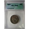 Image 1 : 1853 SEATED QUARTER ARROWS AND RAYS ICG VF-XF30