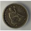 Image 2 : 1853 SEATED QUARTER ARROWS AND RAYS ICG VF-XF30