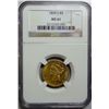 Image 1 : 1879-S $5 LIBERTY GOLD COIN NGC MS-61 RARE!