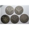 Image 2 : 5  1894 Barber half $ Good