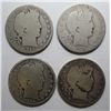 Image 1 : 4  1896O Barber half $ AG