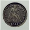 Image 2 : 1844 SEATED LIBERTY DIME ANACS VF-20
