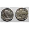 Image 2 : 2  1917D Buffalo nickels solid date half horn or better fine