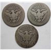 Image 2 : 3  1914S Barber quarters  borderline good with typical weak rev.