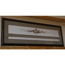 Bev Doolittle Framed, matted, numbered and signed.