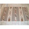 Image 1 : Navajo Rug with matching table runners.