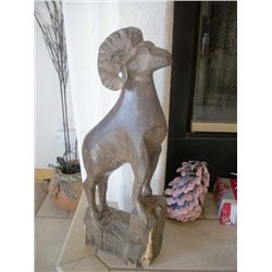 Carved Bighorn sheep :)