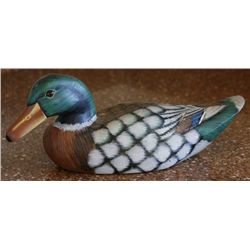 Carved wood duck Carved by Chinese jail prisoners.