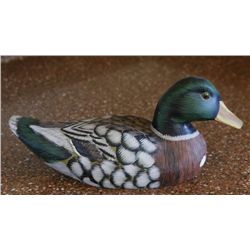 Carved wood duck Carved by Chinese jail prisoners.
