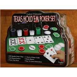 New in box Texas holdem set :)