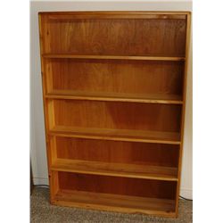 Pine bookcase NO INTERNET BIDS ON THESE ITEMS!