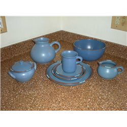 Dansk Mesa Sky dinner ware Includes;  16 plates, 11 bread and butter plates, 8 mugs, 12 saucers, 7 c