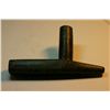 Image 1 : Nice 6 1/4"L x 3 3/8"H Historical Lead Inlaid Peace Pipe.