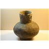 Image 1 : 7 1/4"H x 6 1/4"W Solid Mississippian Bottle W/Minor Rim Imp. Ex Anderson Col.