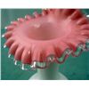 Image 3 : Fenton Glass Peach Crest Jack in the Pulpit Vase