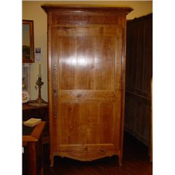 Antique French Bonnetiere Armoire Louis XV late 1700