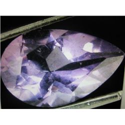 12.32 ctw Amethyst Gemstone (pear Shape)