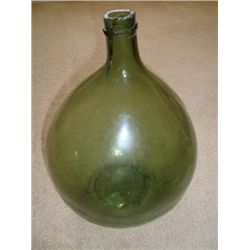 French Wine Bottle Demijohn carboy 1800's