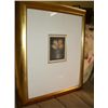 Image 1 : Pinned Drop Mezzotint By G.H. Rothe Framed to 20x23