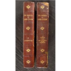 2 Lord Lytton Antique Books Lucretia, A Strange Story