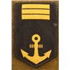 Image 1 : WWII JAPANESE NAVY RANK PATCH-ORIGINAL W/GOLD ANCHOR