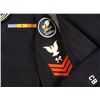 Image 3 : 4 PC WWII US NAVY SEEBEES COMPLETE UNIFORM