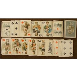 WWII GERMAN DECK OF PLAYING CARDS-IN BOX