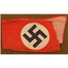 Image 1 : NAZI PARTY ARMBAND-NSDAP-ORIG -RIPPED OFF NAZI BY G.I.