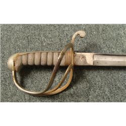 GERMAN IMPERIAL MILITARY SWORD 1800S-WALSCHEID SOLINGEN