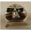 Image 1 : WWII SS TOTENKOPF RING-STYLIZED SKULL 925 SILVER SZ 10