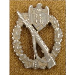 EARLY WWII NAZI INFANTRY ASSAULT AWARD BADGE -MAKER GWL