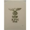 Image 2 : 1942 NAZI WEHRMACHT.ARMY DINING HALL SAUCER MARKED
