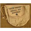 Image 1 : WWII CANVAS OD COVER FOR M2 TRIPOD MOUNT UNISSUED 1945