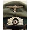 Image 2 : West German Cap with Repro WWII Nazi Insignia