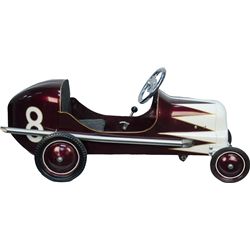 Vintage Metal Roadster #8 Pedal Car