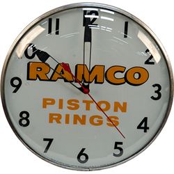Vintage "RAMCO Piston Rings" Advertisement Light-Up Pam